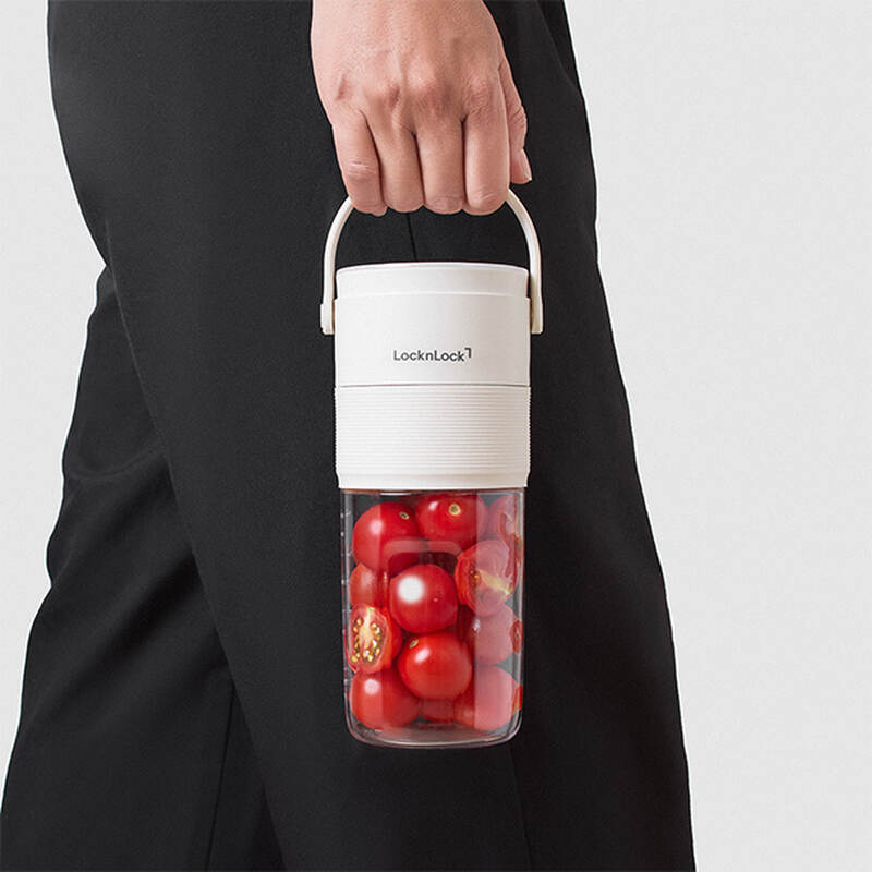 Máy xay sinh tố cầm tay LocknLock dung tích 475ml - Màu ngà - EJJ346IVY, , large image number null